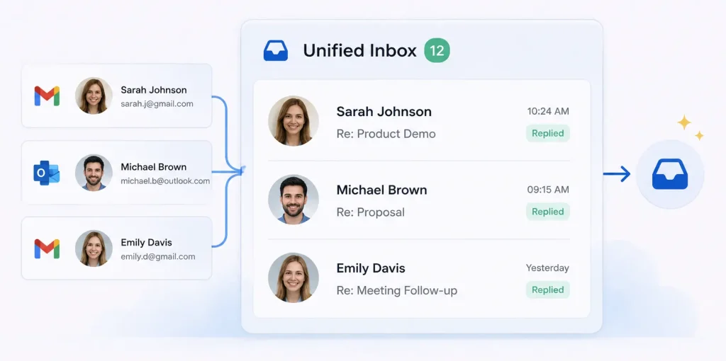 Unified Inbox for All Replies